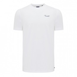 TresantiERNESTOT-shirtWithWrittenLogoWhiteM