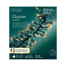 LedCluster135meter1512LEDzwartwarmwitLumineo-Lumineo