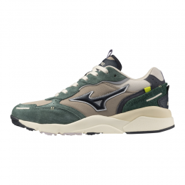 MizunoSKYMEDALSportstyleschoenenVintagekhakivulcanbistrogreenDamesHerenMaat40