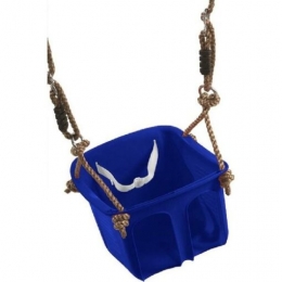 Babyschommelzitjeinkunststofblauw-Hortus