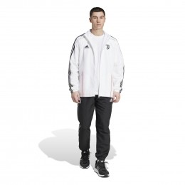 adidasJuventusUrbanPuristTrainingspakFull-Zip2024-2025WitZwart