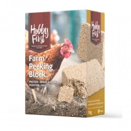 16xHobbyFirstFarmPeckingBlock1kg