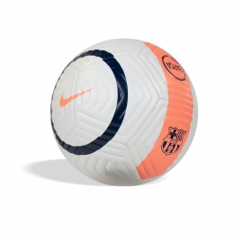 NikeFCBarcelonaAcademyTotal90VoetbalMaat5WitOranjeZwart