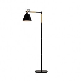QUVIOVloerlamprondelampenkapzwart-QUV5038L-BLACK