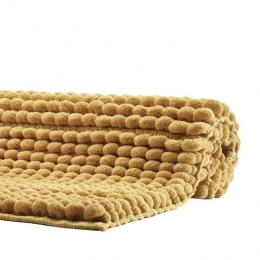 AxelBadmatOchre60x60cmGeelGoudKatoenPolyester