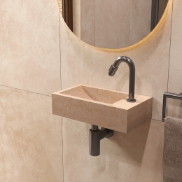 SalenziTravertinLightFontein40x22cmRechtsWandmodel