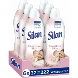 6xSilanWasverzachterSensitive37Wasbeurten851ml