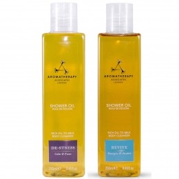 AromatherapyAssociatesAMPMShowerOilDuo