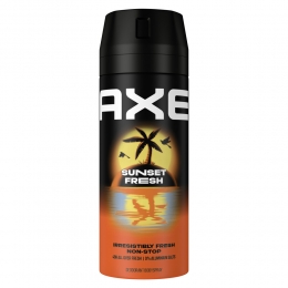 3xAxeDeodorantBodyspraySunsetFresh150ml