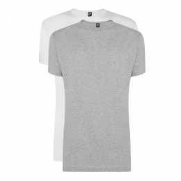 AlanRedT-shirtsDerby2-packGreyWhite2XL