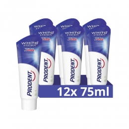 12xProdentTandpastaWhiteSystem75ml