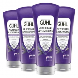 4xGuhlZilverglansVerzorgingAnti-GeelHaarmasker200ml