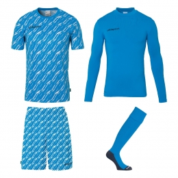 UhlsportProgressiveKeeperstenuePackBlauw