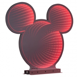 VerlichtingdecoratiespiegeleffectMickeyorenrood40cmDisney-Disney