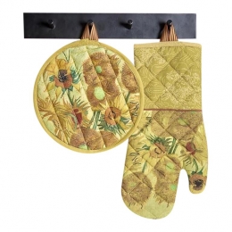 BeddinghousexvanGoghMuseumOvenwantenset-Sunflower