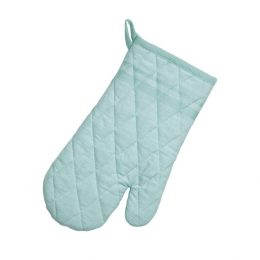 OvenwantOvenhandschoenSetvan4StuksKatoenAquablauwmetStree