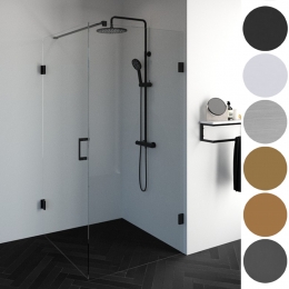 DouchecabineCompleetJustCreating2-DeligProfielloos90x90cmChroom