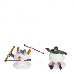 Peopleinsnow2stuksl11xb9xh7cmKerstLuville-Luville