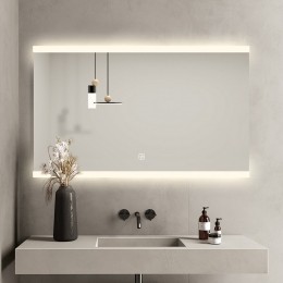 SaniclearRigaLEDspiegel90x70cmmetspiegelverwarming