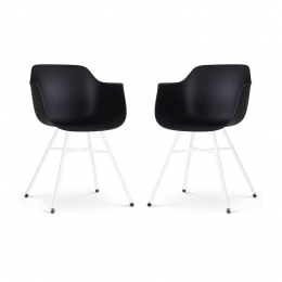 NolonNoa-PukEetkamerstoelenSetvan2-Zwart-WitOnderstel