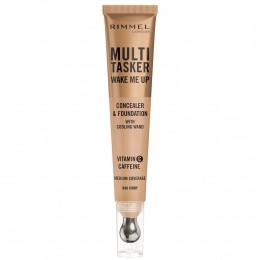 RimmelMulti-TaskerWakeMeUpFoundationenConcealer20mlVerschillendeTinten-040Ivory