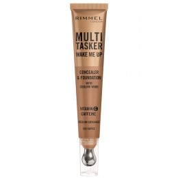 RimmelMulti-TaskerWakeMeUpFoundationenConcealer20mlVerschillendeTinten-090Toffee