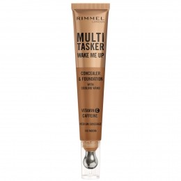 RimmelMulti-TaskerWakeMeUpFoundationenConcealer20mlVerschillendeTinten-100Mocha
