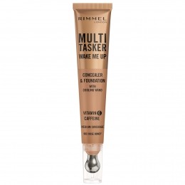 RimmelMulti-TaskerWakeMeUpFoundationenConcealer20mlVerschillendeTinten-065RoseHoney
