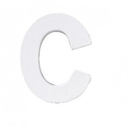 LetterkartonC-Wit10cm