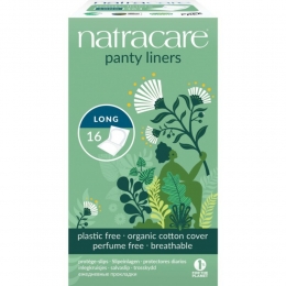 3xNatracareInlegkruisjesPantyLinersLongWrap16stuks