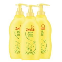 Zwitsal-AntiKlitShampoo-3x400ml-Voordeelpack