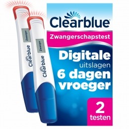 Clearblue-Zwangerschapstest-DigitaalUltravroeg6dagen-2test