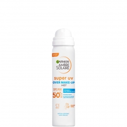 GarnierAmbreSolaireOverMakeupSuperUVProtectionMistSPF50WithHyaluronicAcidAndVitaminE75ml