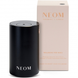 NeomWellbeingLondonPodMiniWaterlessEssentialOilDiffuserBlack