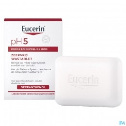 EucerinpH5ZeepvrijeWastabletDrogeenGevoeligeHuid100g