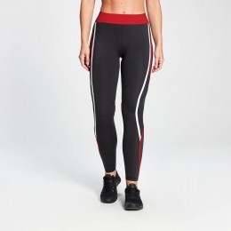 MPWomensEngageColourBlockLeggings-ZwartDanger-XXS