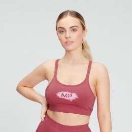 MPVrouwenKrijtGrafischeSportBeha-BerryRoze-XS