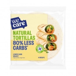 3xWeCareLowerCarbTortillasNaturel160gr