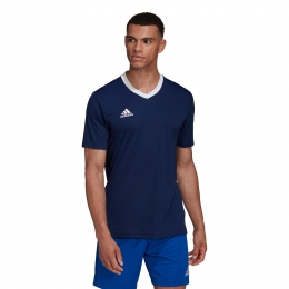 adidasEntrada22VoetbalshirtDonkerblauwWit