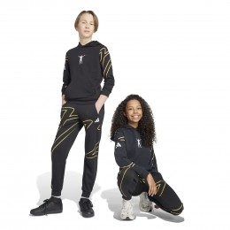 adidasJudeBellinghamHoodieTrainingspakKidsZwartGeelWit