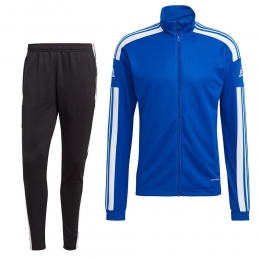 adidasSquadra21Full-ZipTrainingspakBlauwZwartWit