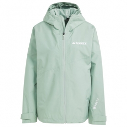 adidasTerrex-WomensXploric2LayerGORE-TEXJacket-RegenjasmaatSgrijsgroen