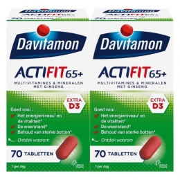GratisVerzending2xDavitamonActifit50Omega-3Visolie90capsules