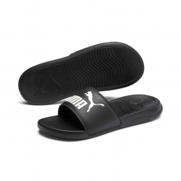 PUMAPopcat20SlippersZwartWit
