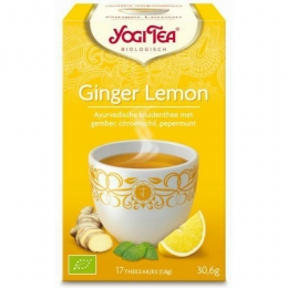6xYogiteaGingerLemonBiologisch17stuks