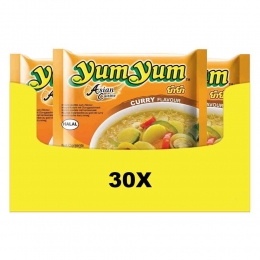 30xYumYumNoodlesSoepPakCurry60gr