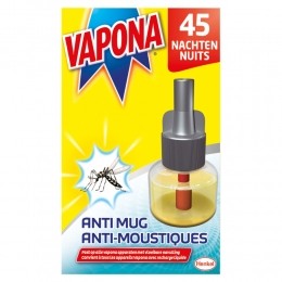 VaponaAnti-MugMuggenstekkerNavulling45nachten18ml