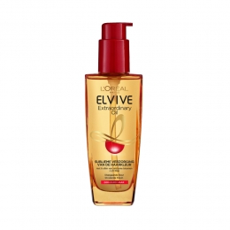 3xLOralElviveExtraordinaryOilHaarolievoorGekleurdHaar100ml