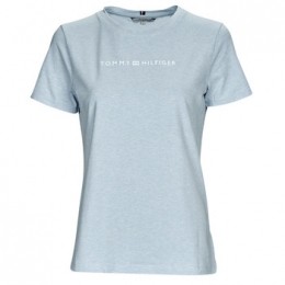 T-shirtKorteMouwTommyHilfigerREGFROSTEDCORPLOGOC-NKSS