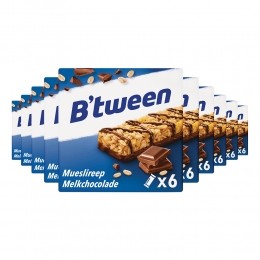 10xHeroBtweenMueslireepMelkchocolade6x25gr